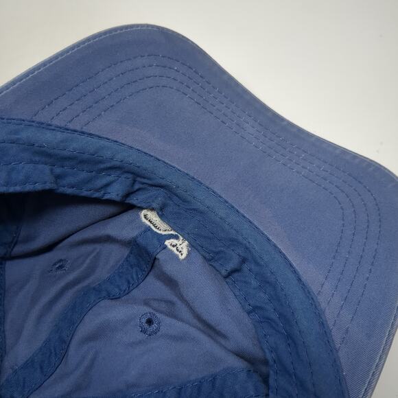 Vineyard Vines Slideback Baseball Hat Blue One Size Embroidered Whale - Picture 8 of 10